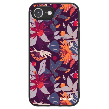 Picasee ULTIMATE CASE MagSafe pro Apple iPhone 17e - Purple Leaf