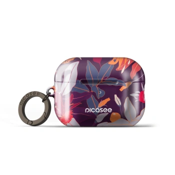 Obal pro Apple AirPods Pro 2 - Purple Leaf
