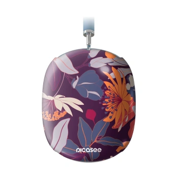 Obal pro Apple AirPods Max - Purple Leaf