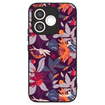 Obal pro Honor 600 Lite - Purple Leaf