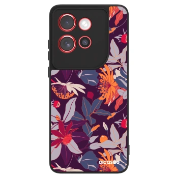 Obal pro Motorola Edge 60 Neo 5G - Purple Leaf