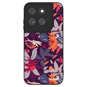 Obal pro Motorola Moto G77 - Purple Leaf
