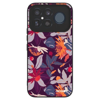 Obal pro Xiaomi Poco F8 Ultra - Purple Leaf