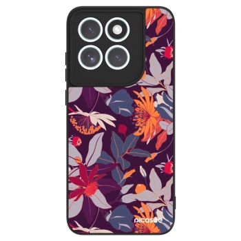 Obal pro Motorola Edge 70 Fusion - Purple Leaf