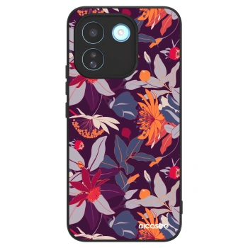 Obal pro Xiaomi Redmi Note 17 Pro MAX 5G - Purple Leaf
