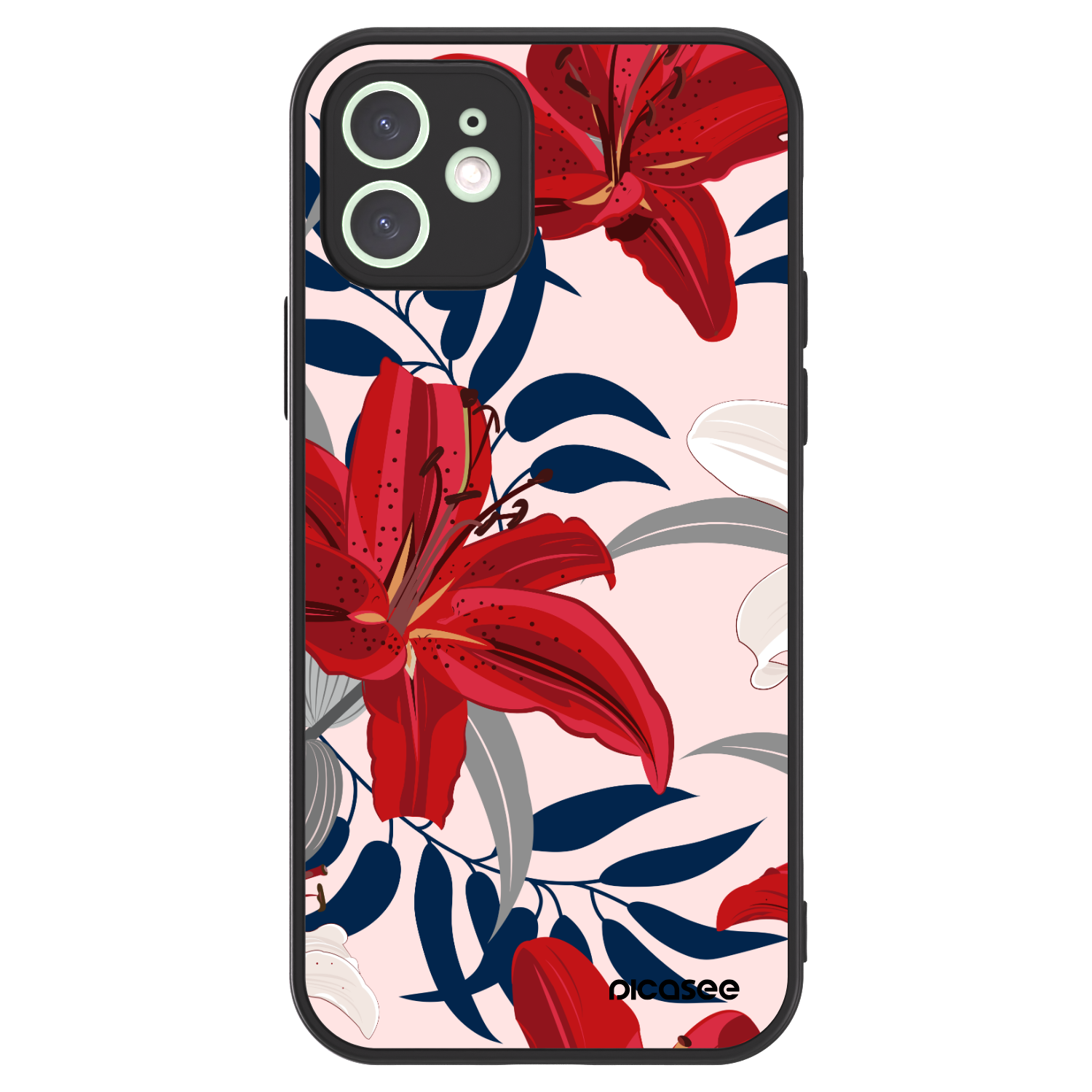 Picasee ULTIMATE CASE pro Apple iPhone 12 - Red Lily