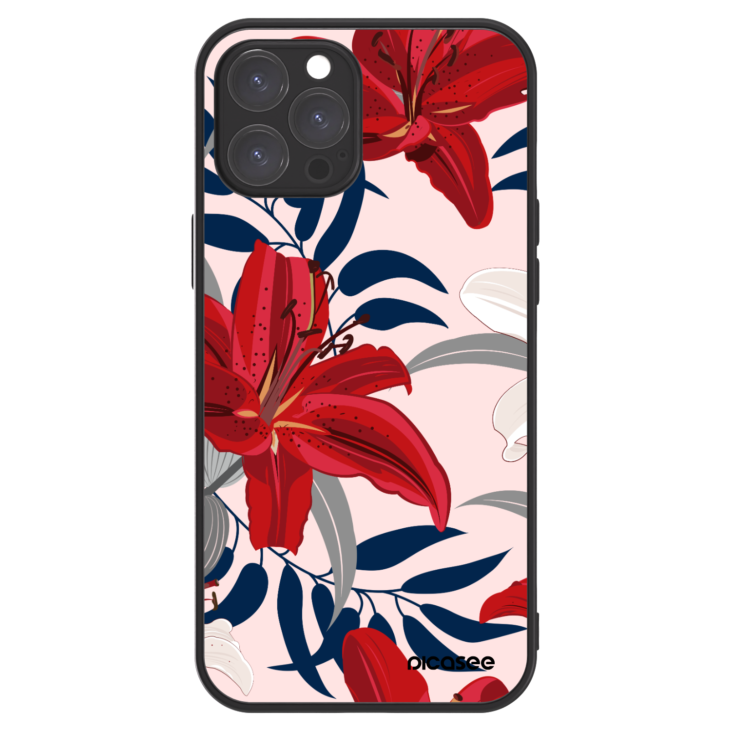 Picasee ULTIMATE CASE pro Apple iPhone 12 Pro Max - Red Lily