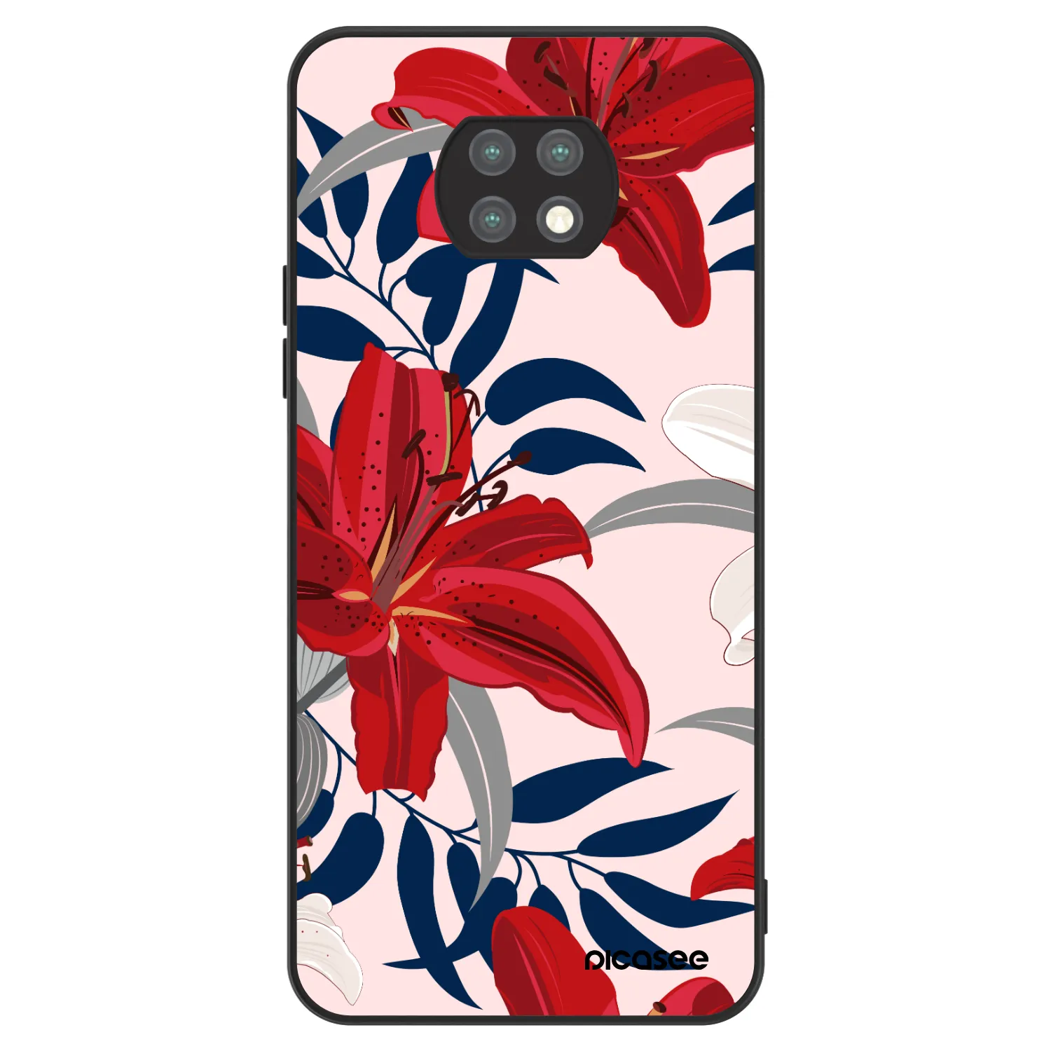 Picasee ULTIMATE CASE pro Xiaomi Redmi Note 9T - Red Lily