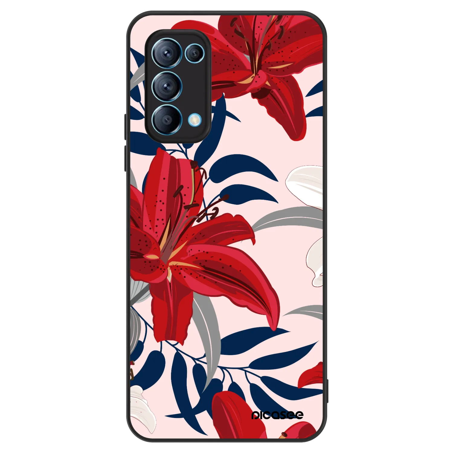 Picasee ULTIMATE CASE pro OPPO Reno 5 5G - Red Lily