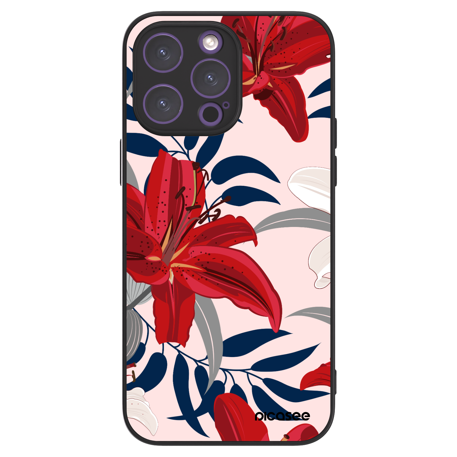Picasee ULTIMATE CASE pro Apple iPhone 14 Pro Max - Red Lily