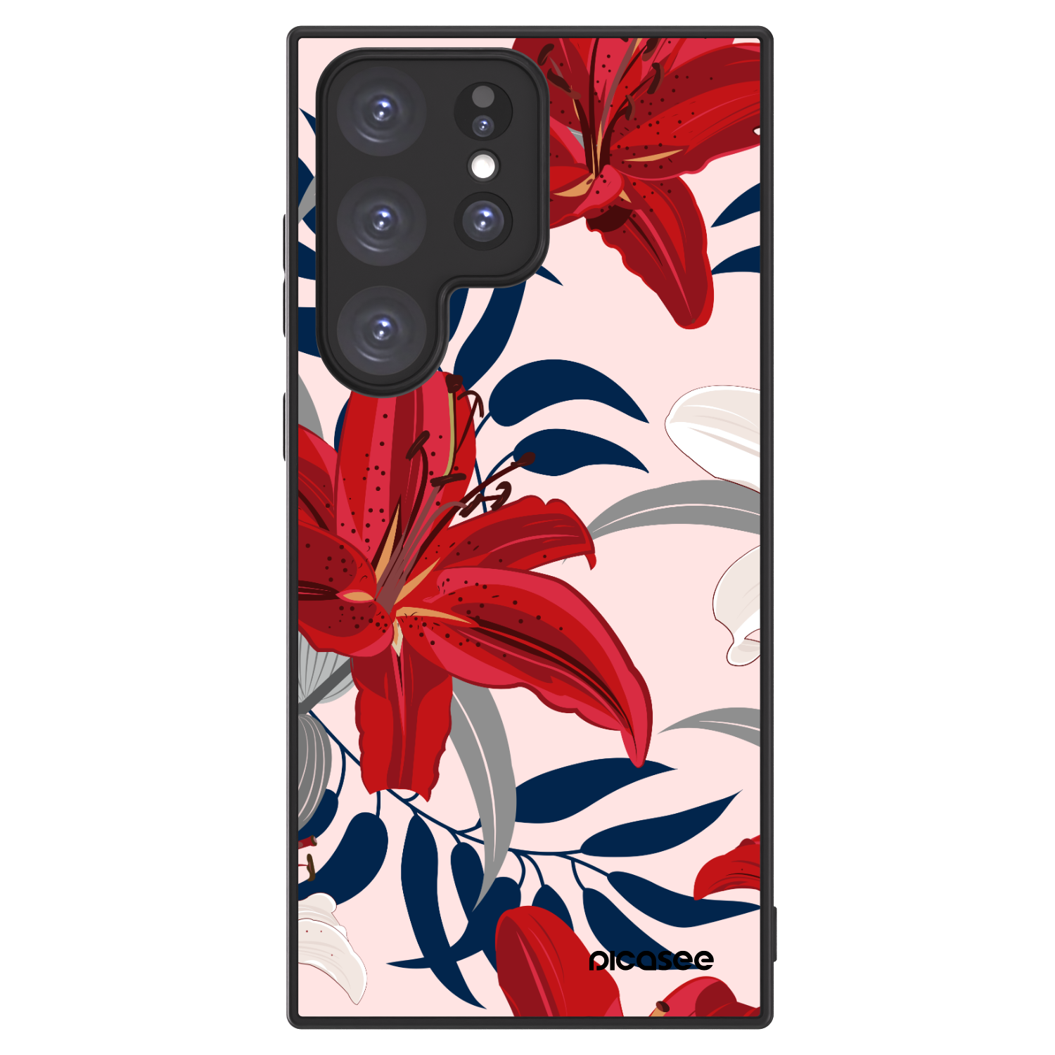 Picasee ULTIMATE CASE pro Samsung Galaxy S23 Ultra 5G - Red Lily