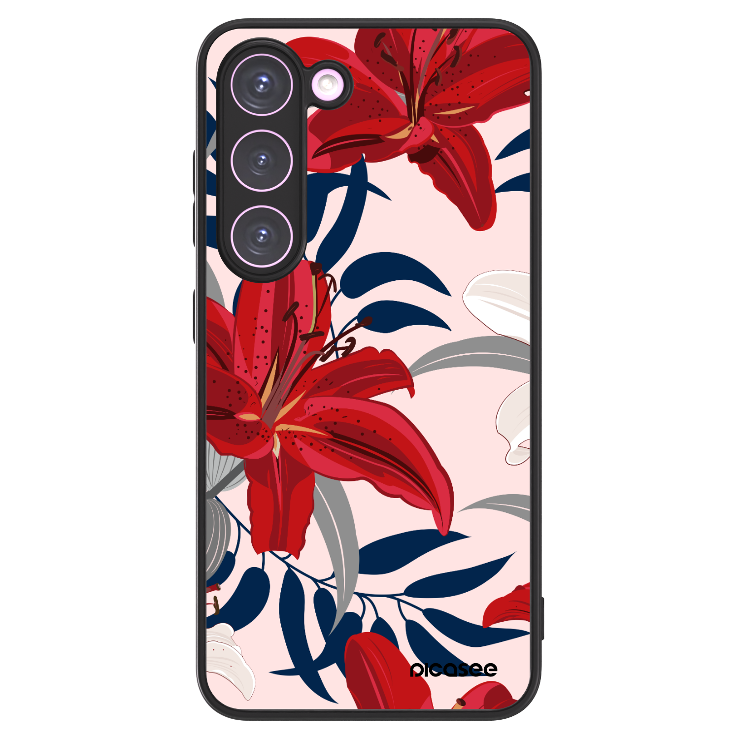 Picasee ULTIMATE CASE PowerShare pro Samsung Galaxy S23 5G - Red Lily