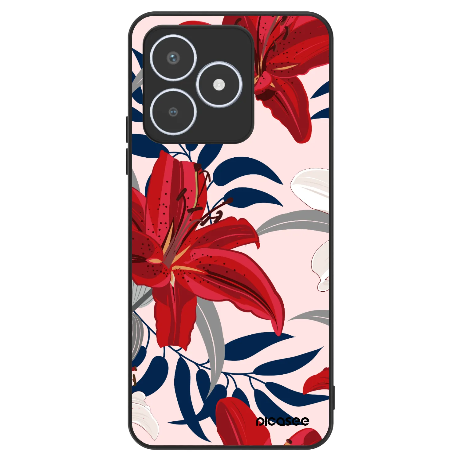 Picasee ULTIMATE CASE pro Realme C53 - Red Lily