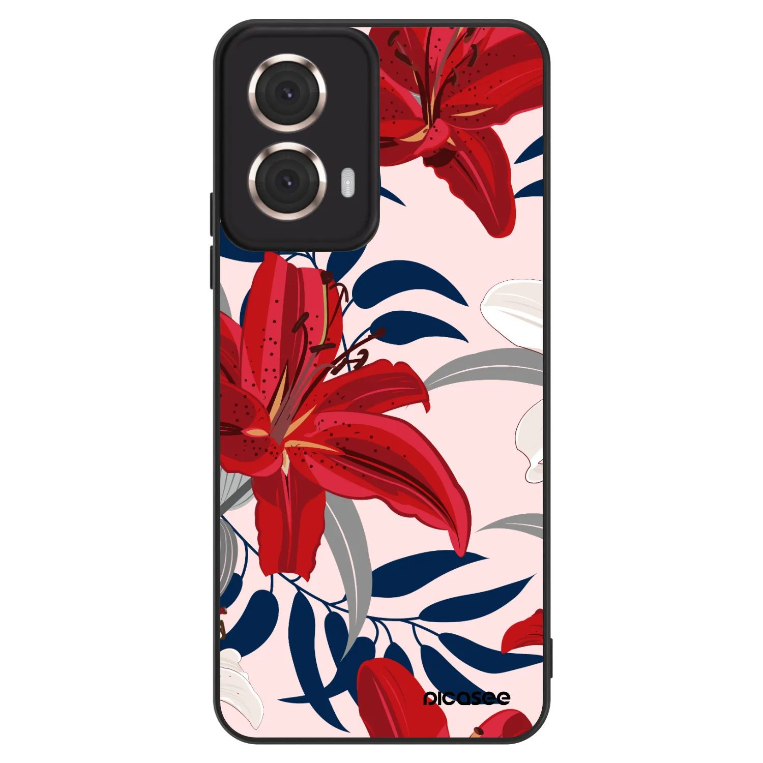 Picasee ULTIMATE CASE pro Motorola Moto G85 - Red Lily
