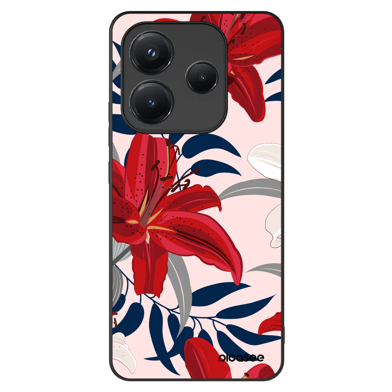 Picasee ULTIMATE CASE pro Xiaomi Redmi Note 14 5G - Red Lily
