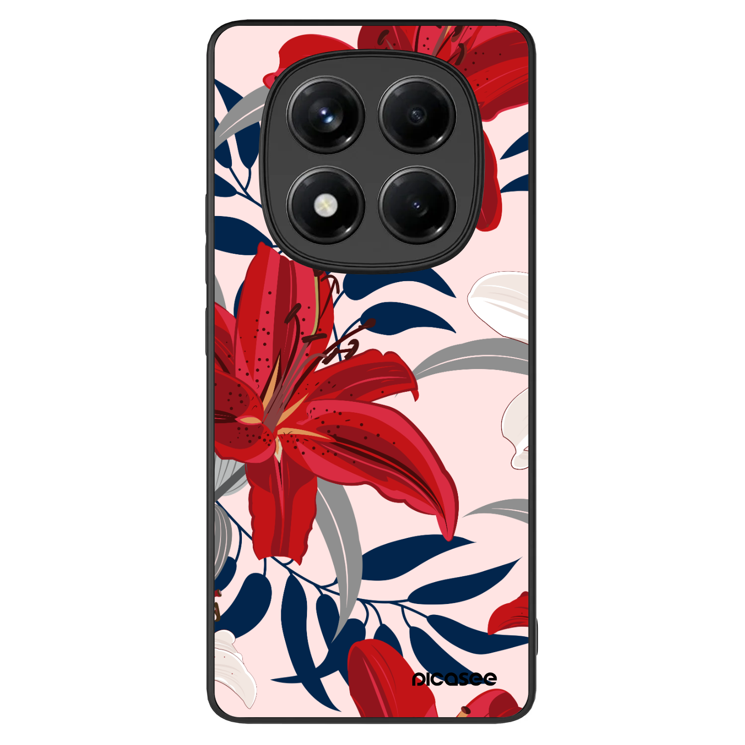 Picasee ULTIMATE CASE pro Xiaomi Redmi Note 14 Pro 4G - Red Lily