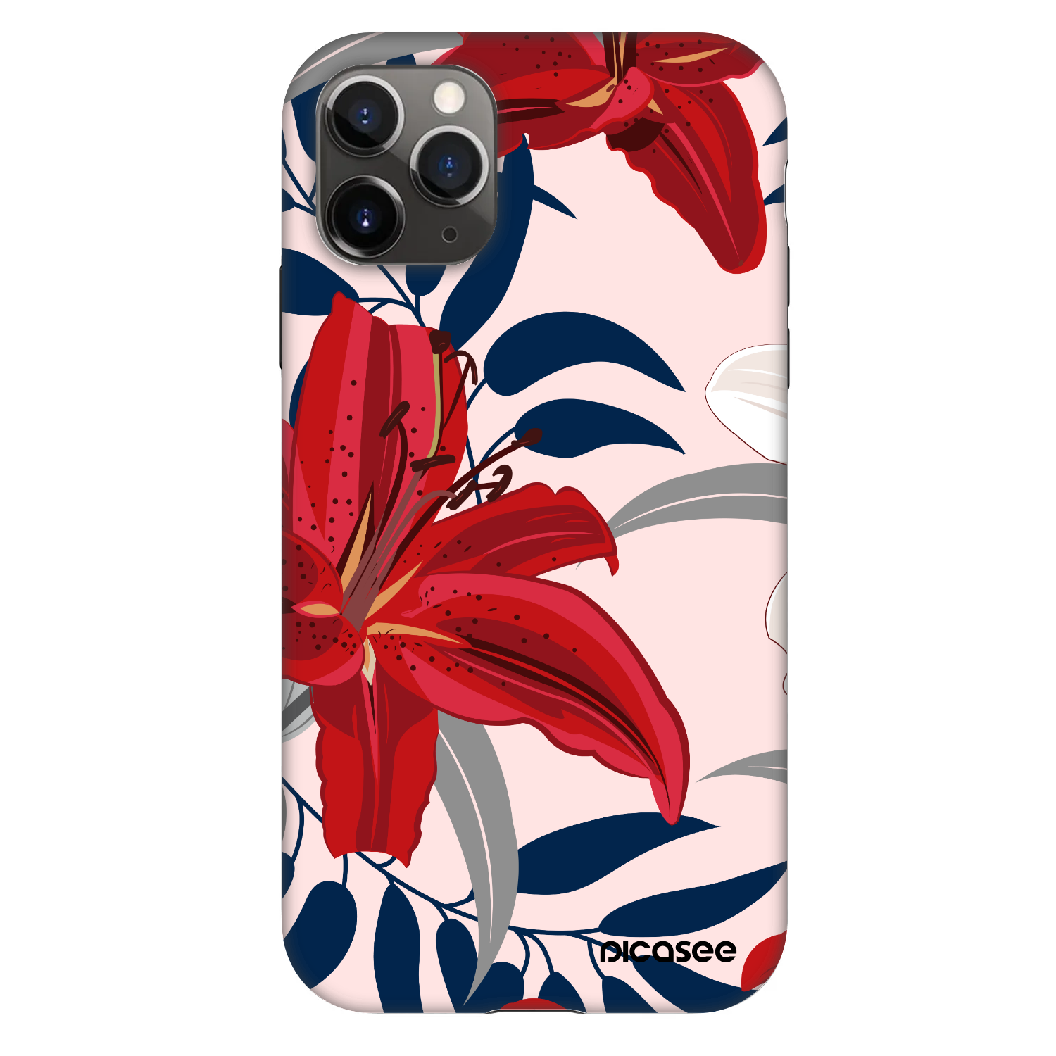 Picasee Fashion Case pro Apple iPhone 11 Pro - Red Lily