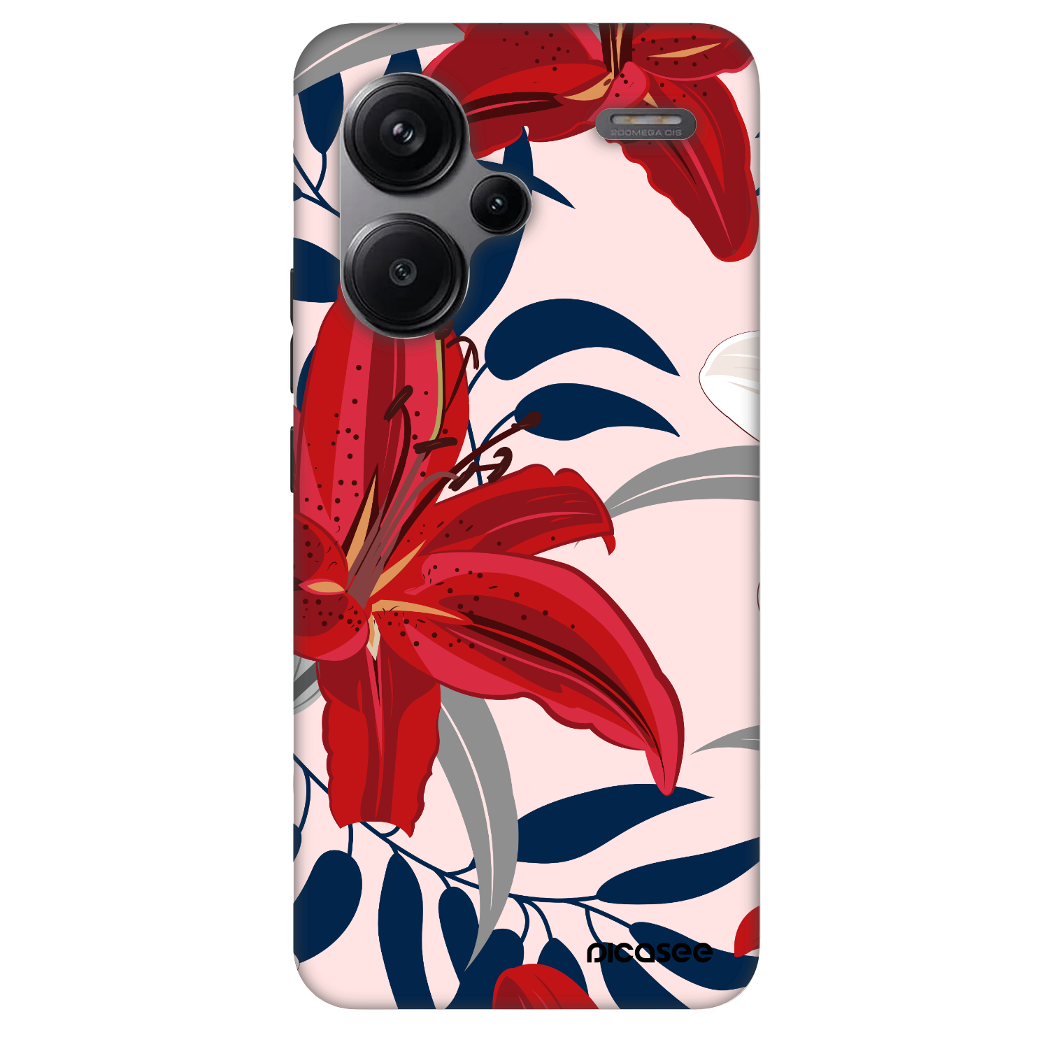 Picasee Fashion Case pro Xiaomi Redmi Note 13 Pro+ 5G - Red Lily