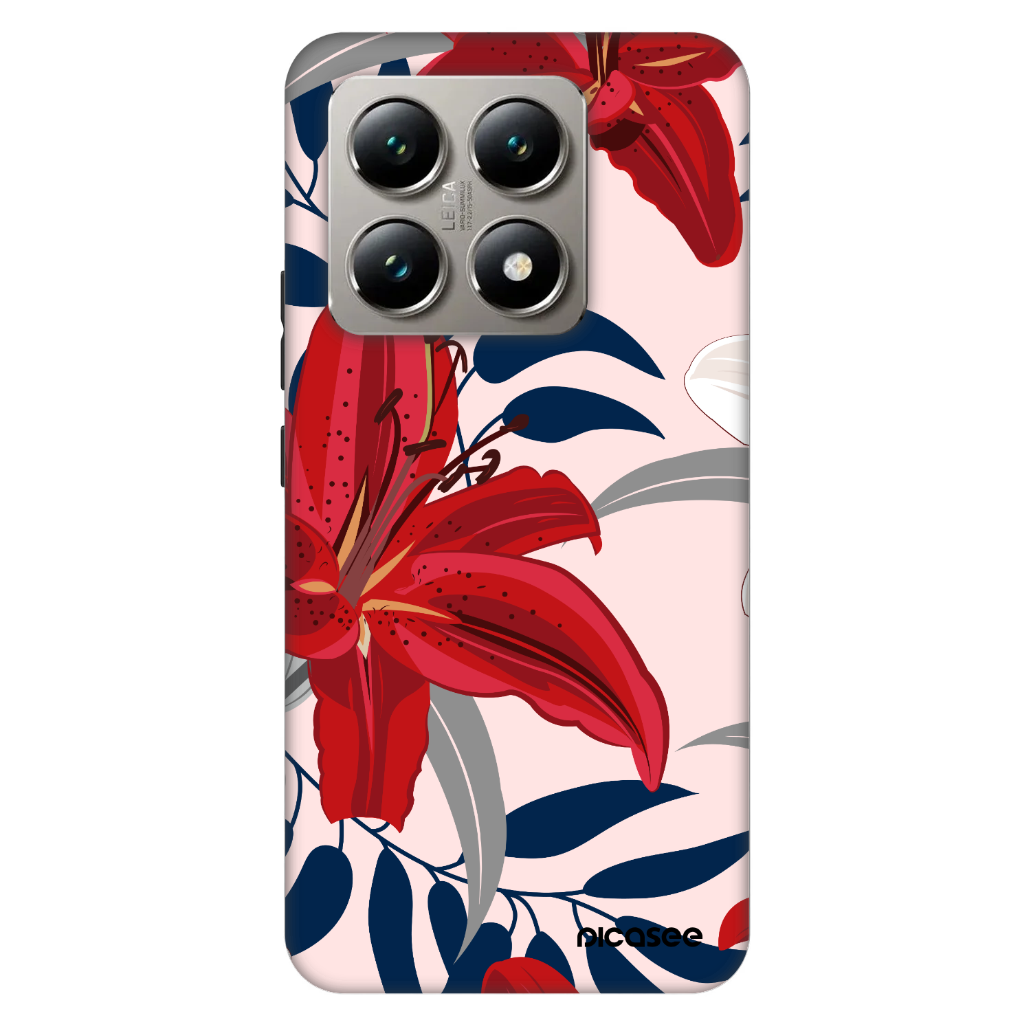 Picasee Fashion Case pro Xiaomi 14T - Red Lily