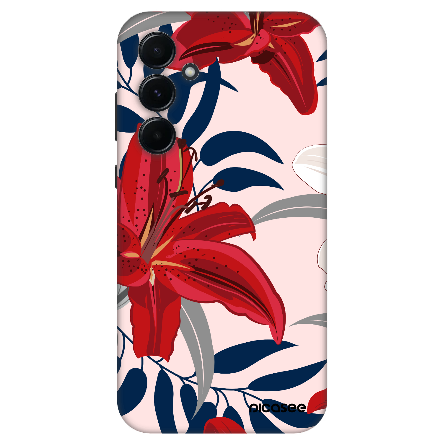 Picasee Fashion Case pro Samsung Galaxy A55 5G A556B - Red Lily