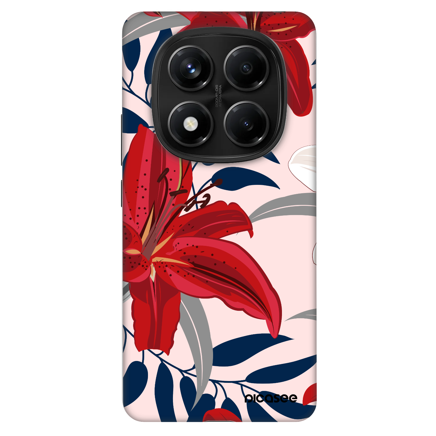 Picasee Fashion Case pro Xiaomi Redmi Note 14 Pro 4G - Red Lily