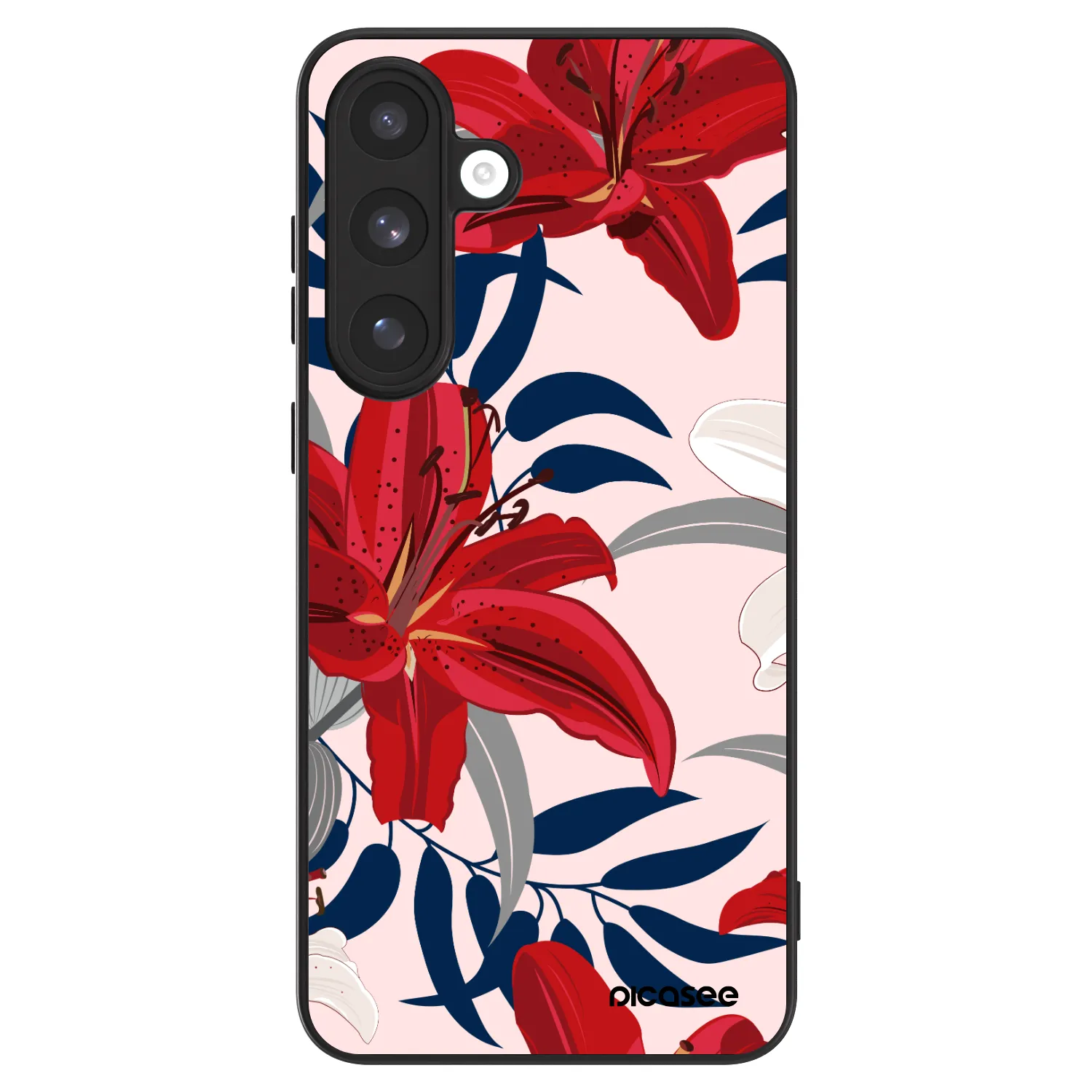 Picasee ULTIMATE CASE PowerShare pro Samsung Galaxy S25 FE 5G - Red Lily