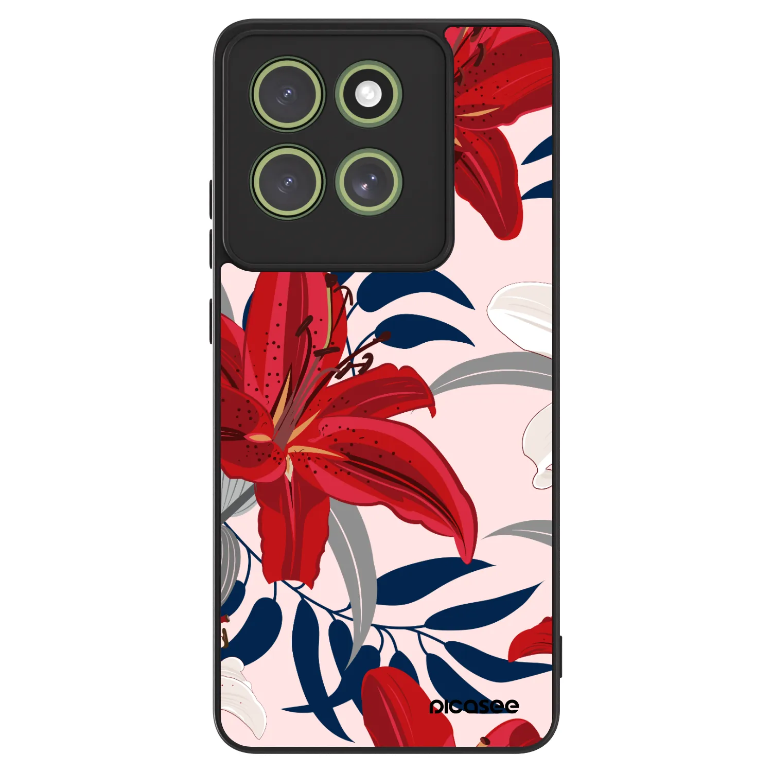Picasee ULTIMATE CASE pro Motorola Moto G86 Power 5G - Red Lily