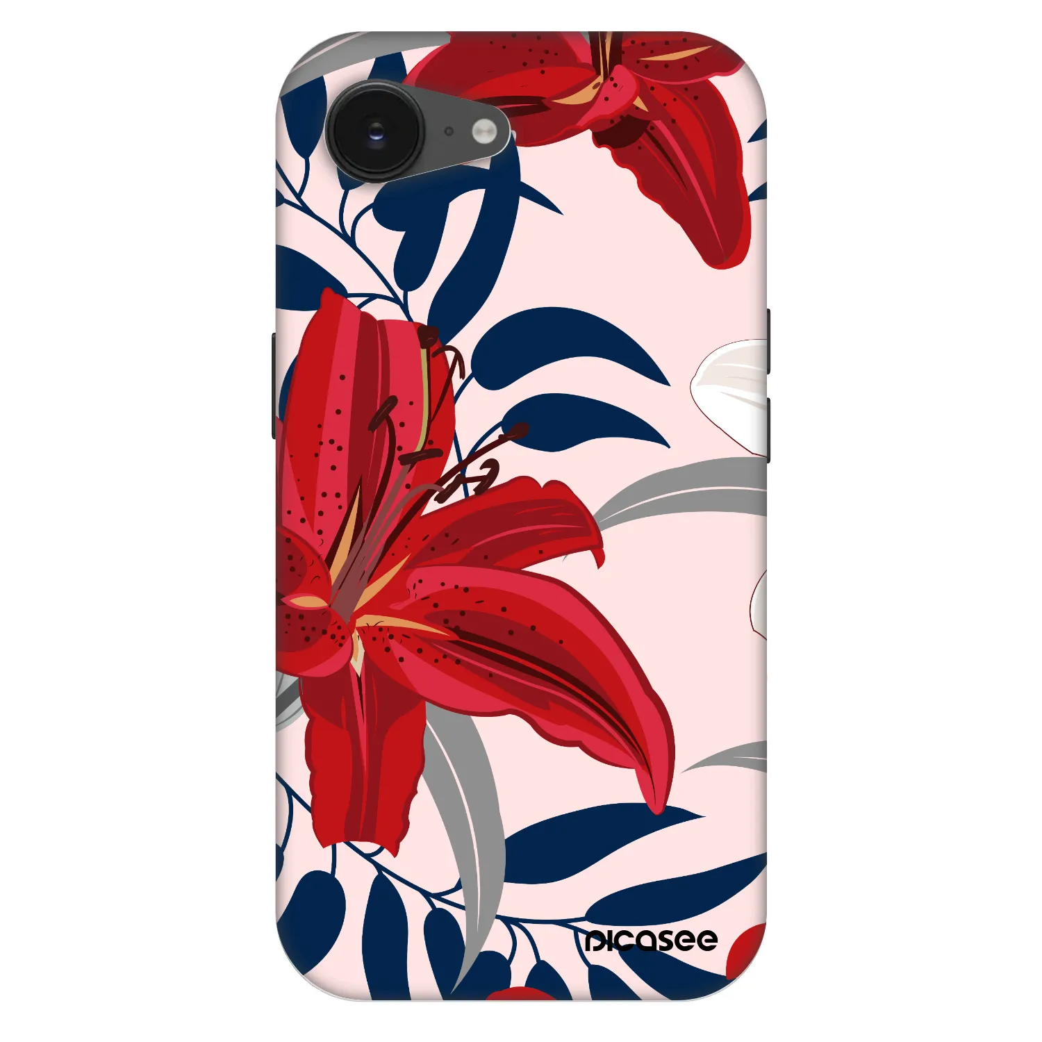 Picasee Fashion Case MagSafe Apple iPhone 17e - Red Lily