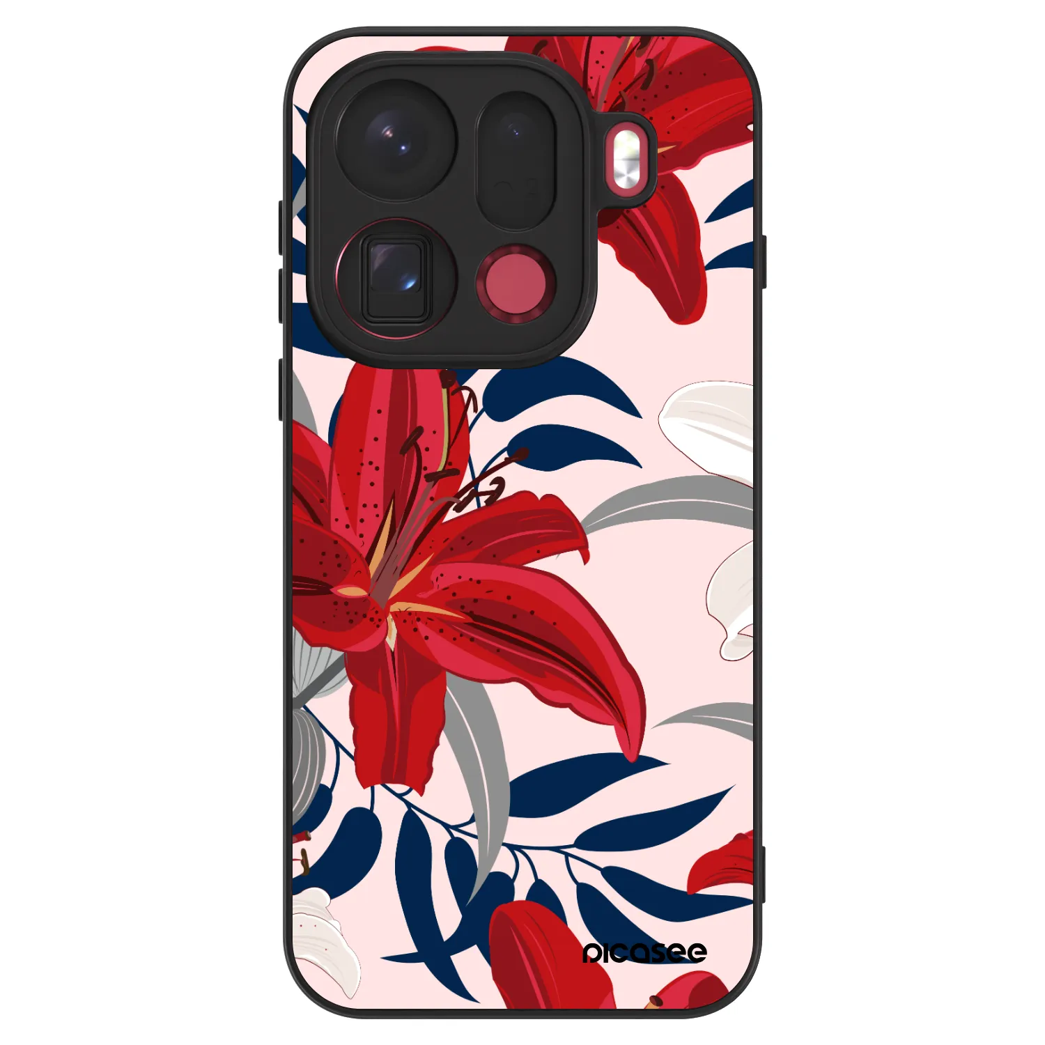 Picasee ULTIMATE CASE pro OPPO Find X9 Pro - Red Lily