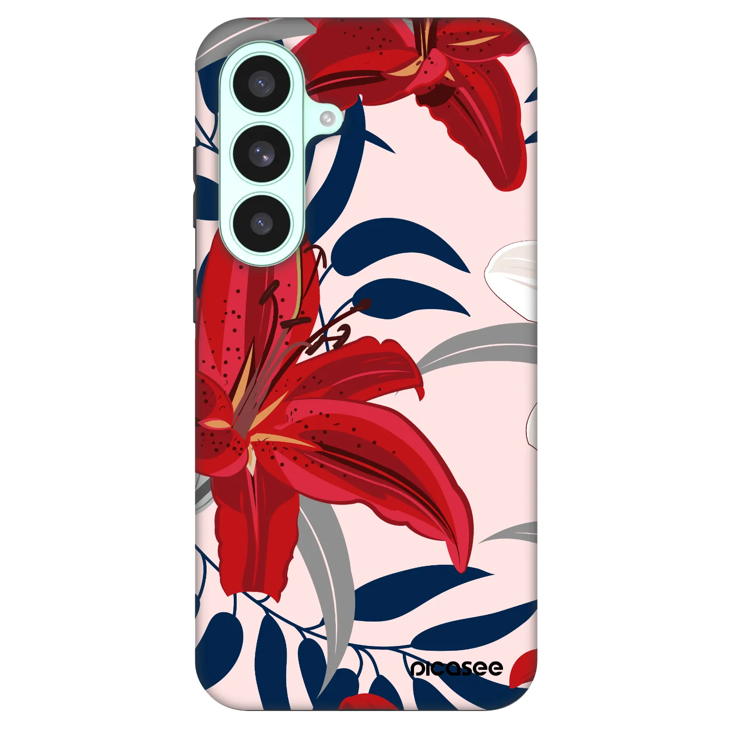Picasee Fashion Case PowerShare pro Samsung Galaxy S26 FE - Red Lily