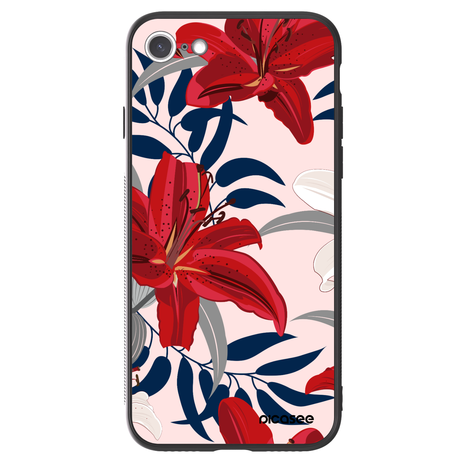 Picasee ULTIMATE CASE pro Apple iPhone 7 - Red Lily