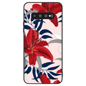 Obal pro Samsung Galaxy S10 G973 - Red Lily