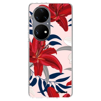 Obal pro Huawei P50 - Red Lily