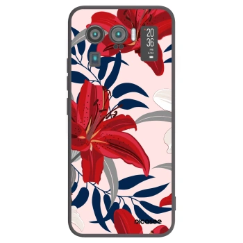 Picasee silikonový černý obal pro Xiaomi Mi 11 Ultra - Red Lily