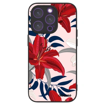 Picasee ULTIMATE CASE pro Apple iPhone 14 Pro - Red Lily
