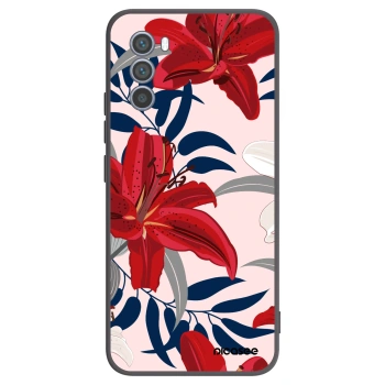 Obal pro Motorola Moto G62 - Red Lily