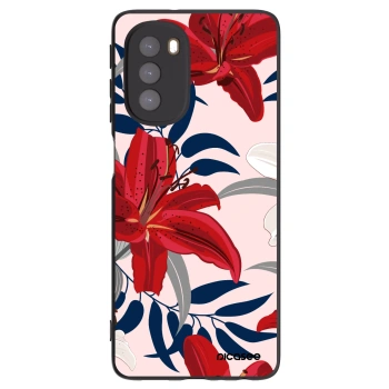 Obal pro Motorola Moto G51 - Red Lily