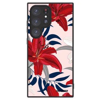 Picasee ULTIMATE CASE PowerShare pro Samsung Galaxy S24 Ultra S928B 5G - Red Lily