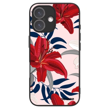 Picasee ULTIMATE CASE MagSafe pro Apple iPhone 16 - Red Lily