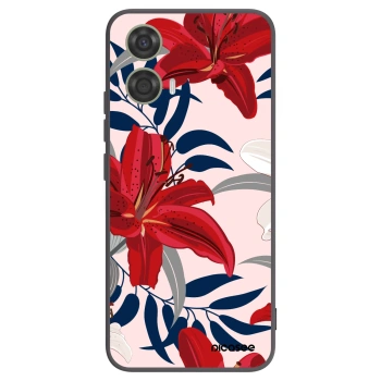 Obal pro Motorola Moto G24 - Red Lily