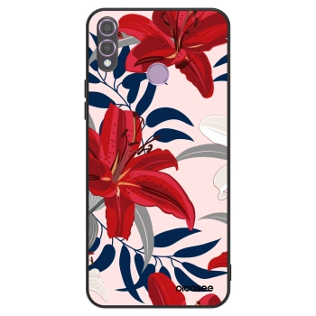 Obal pro Honor 8X - Red Lily