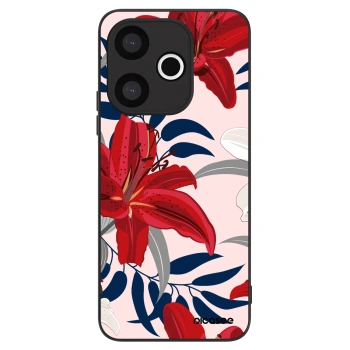 Obal pro Xiaomi Redmi 13 4G - Red Lily
