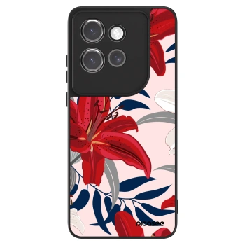 Obal pro Motorola Edge 50 Neo - Red Lily