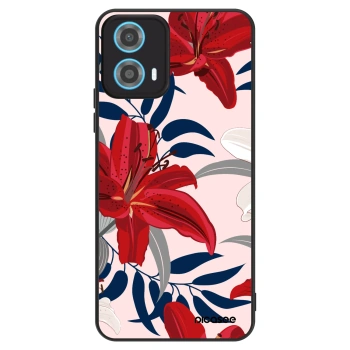 Obal pro Motorola Moto G34 5G - Red Lily