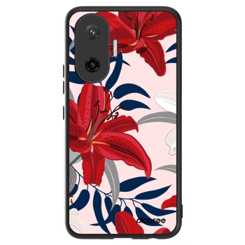 Obal pro Xiaomi Poco F7 Pro 5G - Red Lily