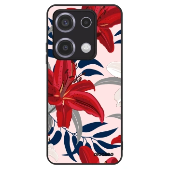 Obal pro Xiaomi Redmi Note 14S - Red Lily