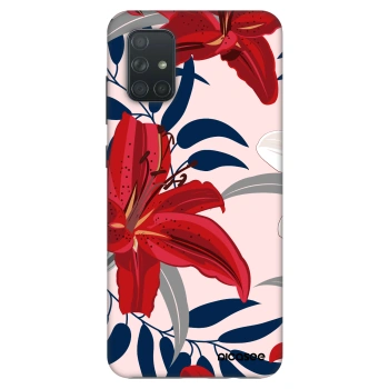 Obal pro Samsung Galaxy A71 A715F - Red Lily