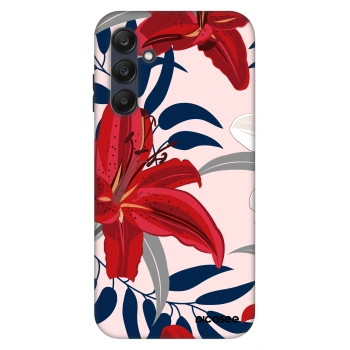 Obal pro Samsung Galaxy A25 A256B 5G - Red Lily