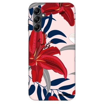 Obal pro Samsung Galaxy A14 4G A145R - Red Lily