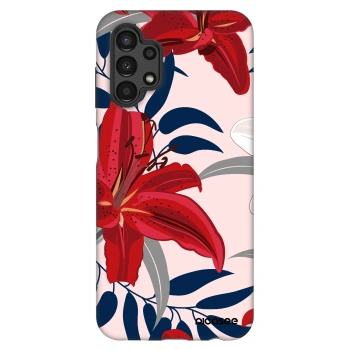 Obal pro Samsung Galaxy A13 4G A135 - Red Lily
